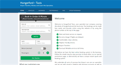Desktop Screenshot of hungerfordtaxis.co.uk